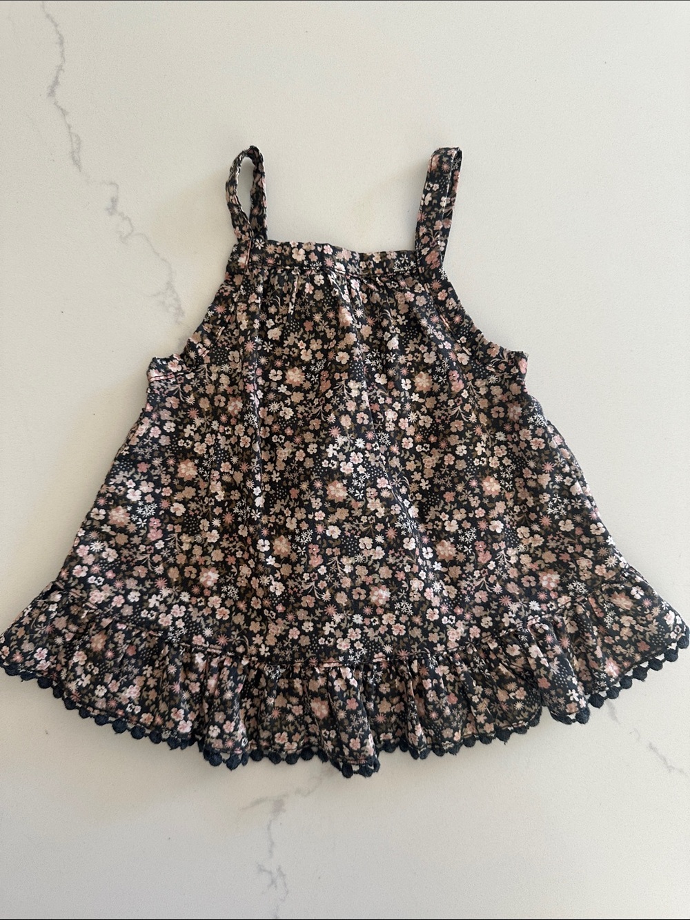 Jamie Kay Zoe Floral Ruffle Tank Top
